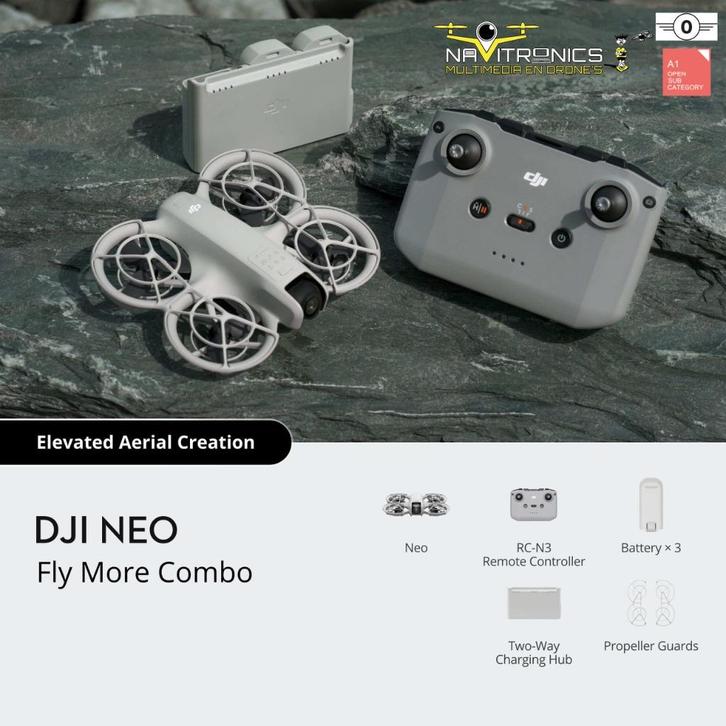 DJI NEO FLY MORE COMBO (C0), Audio, Tv en Foto, Drones, Nieuw, Drone met camera, Ophalen of Verzenden