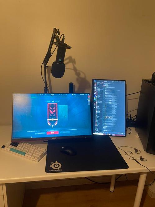 FULL gaming setup, Computers en Software, Desktop Pc's, Zo goed als nieuw, HDD, 8 GB, Gaming, Ophalen