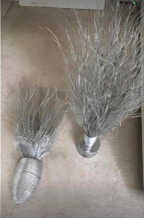 2 lampes d’ambiance design, Huis en Inrichting, Lampen | Plafondlampen, Nieuw, Metaal, Ophalen