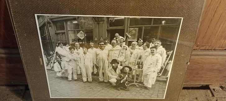 Oude foto van de carnavalsbroederschap van Doornik, n362, Antiek en Kunst, Kunst | Tekeningen en Fotografie, Ophalen