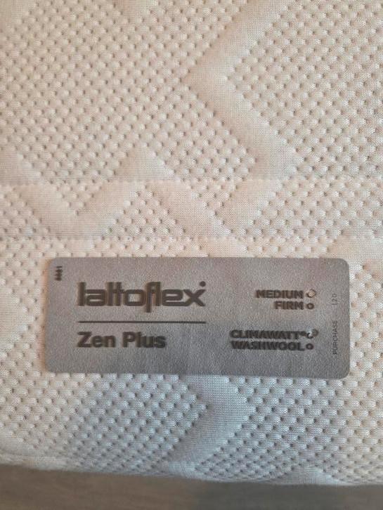 Zen plus matras lattoflex, Huis en Inrichting, Slaapkamer | Bedden, Zo goed als nieuw, Ophalen