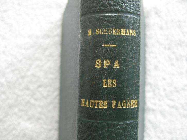 Fagnes Spa – Henri Schuermans – 1949 – rare tirage limité, Boeken, Geschiedenis | Nationaal, Gelezen, Ophalen of Verzenden