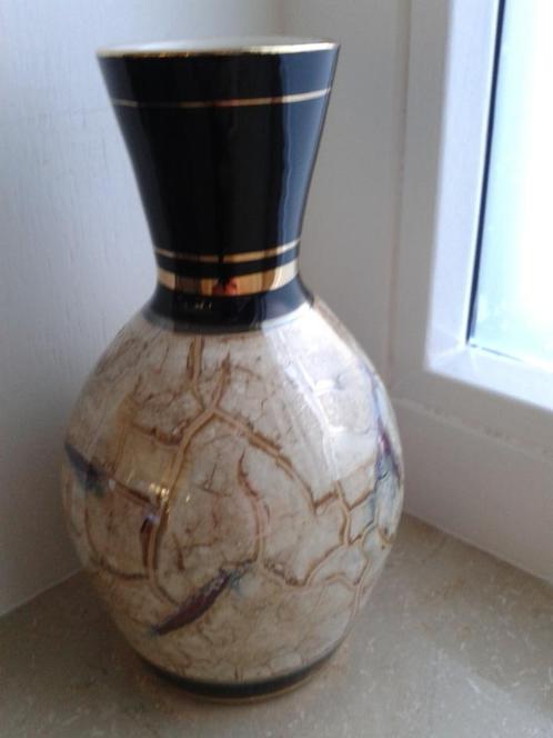 vase à bord doré ( Dipinto a mano ), Antiquités & Art, Antiquités | Céramique & Poterie, Enlèvement