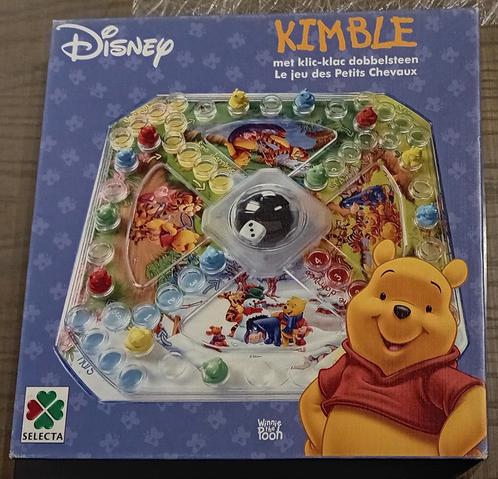 Winnie the Pooh kimble spel (mens erger je niet), Hobby en Vrije tijd, Gezelschapsspellen | Bordspellen, Zo goed als nieuw, Een of twee spelers