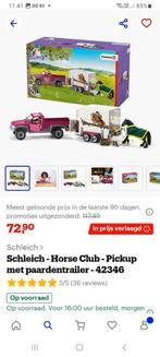 Z.G.A.N. truck+paardentrailer SCHLEICH, Enlèvement, Comme neuf