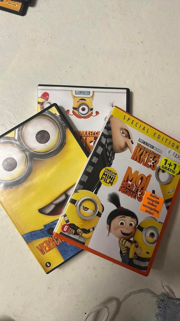 Minions 1, 2 et 3, Enlèvement ou Envoi, Comme neuf