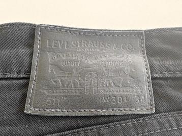 Levi's 511 zwarte jeansbroek   beschikbaar voor biedingen