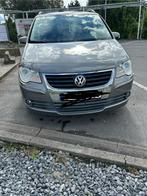 Vw touran 2008, Autos, Volkswagen, Argent ou Gris, Achat, Boîte manuelle, Noir