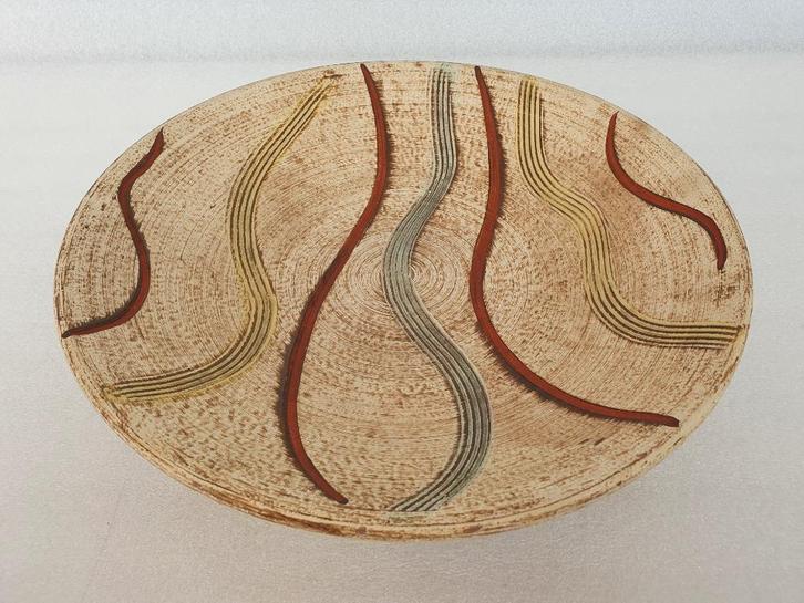 Vintage keramieken schaal, Antiek en Kunst, Antiek | Keramiek en Aardewerk, Ophalen of Verzenden