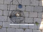 Zwarte plafondlamp, Ophalen, Gebruikt