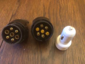adapters voor aanhangwagenstekkers beschikbaar voor biedingen