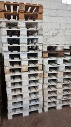 Wit geverfde europalletten gratis, Doe-het-zelf en Bouw, Hout en Planken, Ophalen