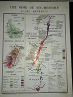 Atlas vinicole L. Larmat - Les vins de Bourgogne - 1952 -, Enlèvement ou Envoi, L. Larmat