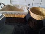 2 paniers en osier, Enlèvement ou Envoi, Comme neuf