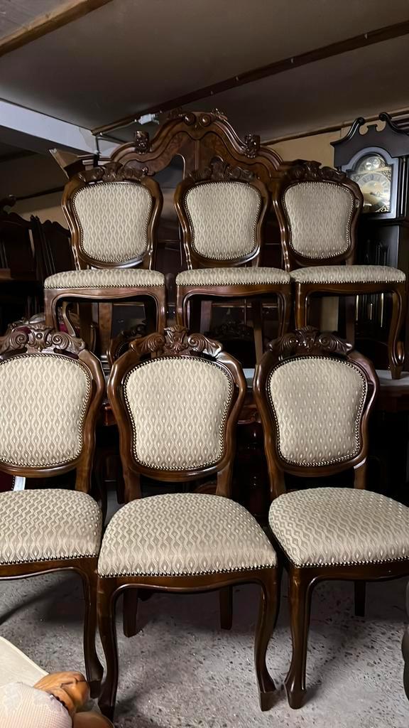 Barok eetkamer, Antiek en Kunst, Antiek | Meubels | Stoelen en Sofa's, Ophalen