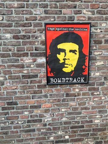 RAGE AGAINST THE MACHINE poster in lijst BOMBTRACK ché beschikbaar voor biedingen