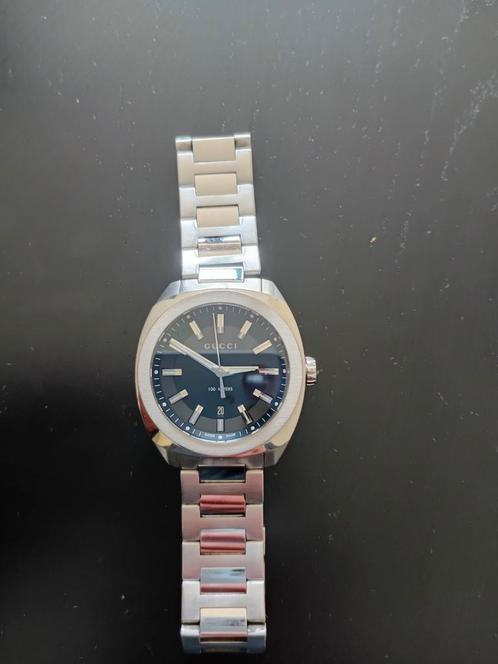 Gucci horloge, Handtassen en Accessoires, Horloges | Heren, Gebruikt, Polshorloge, Overige merken, Staal, Staal, Ophalen
