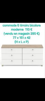 Lot  commodes et enfilade (livrais. et instal. possible), Maison & Meubles, Enlèvement ou Envoi