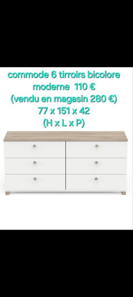 Lot  commodes et enfilade (livrais. et instal. possible), Maison & Meubles, Armoires | Commodes, Enlèvement ou Envoi