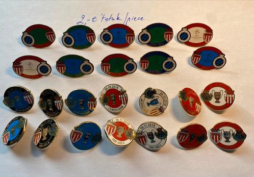 PIN Club Brugge FC Bruges AS Monaco 2e 't stuk, Verzamelen, Speldjes, Pins en Buttons, Zo goed als nieuw, Speldje of Pin, Sport