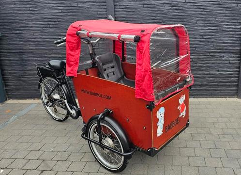 Elektrische bakfiets. Babboe Big in heel goede staat., Fietsen en Brommers, Fietsen | Bakfietsen, Zo goed als nieuw, 4 kinderen of meer
