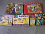 puzzles, jeux, dominos enfants / 6 boites pour 10€, Kinderen en Baby's, Ophalen, Gebruikt, 4 tot 6 jaar