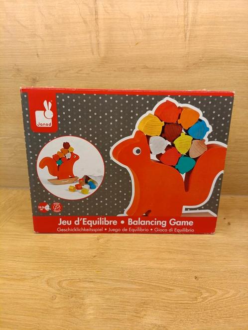 Janod: jeux de société d'équilibre, de construction, Enfants & Bébés, Jouets | Jouets en bois, Comme neuf, Enlèvement ou Envoi