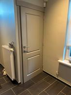 Grijze schilderdeur 82,5 x 201,5, Doe-het-zelf en Bouw, Deuren en Vliegenramen, Ophalen, Zo goed als nieuw