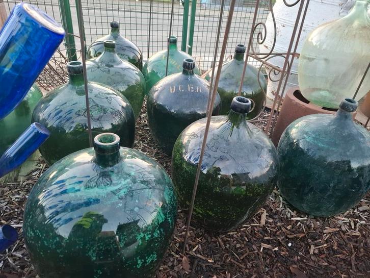 Dame jeanne bottelflessen voor vele doeleinden bruikbaar, Hobby en Vrije tijd, Overige Hobby en Vrije tijd, Ophalen