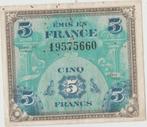 FRANCE 5 FRANCS Série de 1944, Enlèvement ou Envoi, France, Billets en vrac
