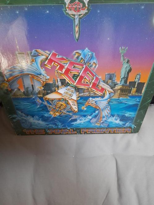 lp - keel - the final frontier, Cd's en Dvd's, Vinyl | Hardrock en Metal, Gebruikt, Ophalen of Verzenden