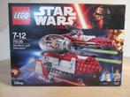 Lego Star Wars 75135 - Obi-Wan's Jedi Interceptor, Ophalen of Verzenden, Zo goed als nieuw, Complete set, Lego