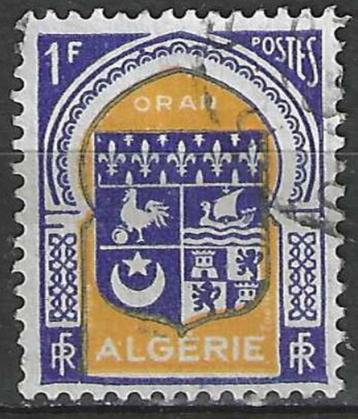 Algerije 1947 - Yvert 256 - Wapenschild Oran (ST) beschikbaar voor biedingen