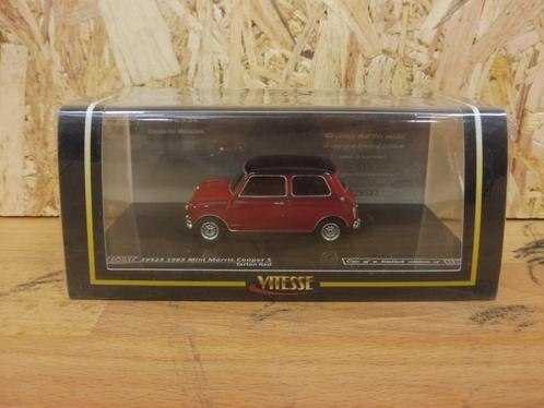 1:43 Vitesse 29523 Morris Mini Cooper S 1963 tartan red, Hobby & Loisirs créatifs, Voitures miniatures | 1:43, Comme neuf, Voiture