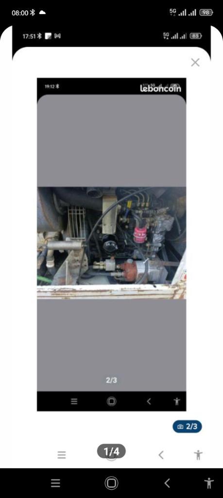Balayeuse de voirie aspirante  diesel opérationnel de suite, Tuin en Terras, Veegmachines, Gebruikt, Ophalen
