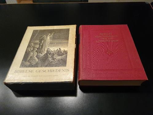 Bijbel met 200 platen van Gustave Doré, Livres, Religion & Théologie, Utilisé, Christianisme | Catholique, Enlèvement ou Envoi