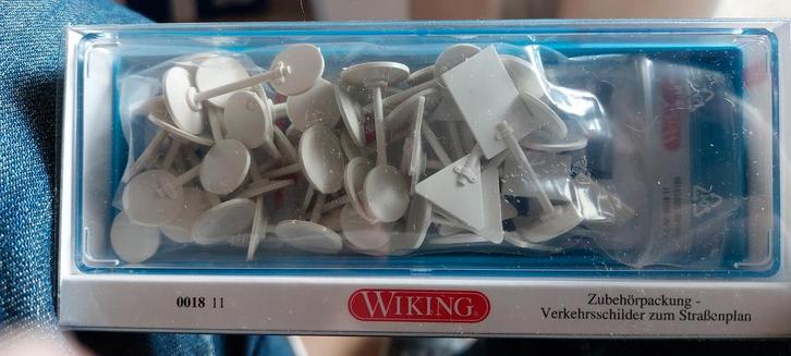 PANNEAUX DE SIGNALISATION H0LK 2012 1/87, Hobby & Loisirs créatifs, Voitures miniatures | 1:87, Neuf, Autres types, Wiking, Enlèvement ou Envoi