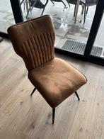 4 eetkamerstoelen - cognac, Huis en Inrichting, Ophalen, Zo goed als nieuw