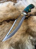 Prachtig met uniek gegraveerd kuweits amber geperst handvat, Verzamelen, Ophalen of Verzenden