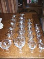 kristalglazen, Verzamelen, Ophalen of Verzenden