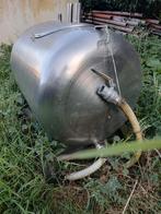Watervat op wielen ( inox), Ophalen