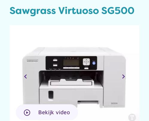 Sawgrass sg500 + mug press cricut, Computers en Software, Printers, Zo goed als nieuw, Ophalen