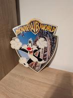 RARE Panneau Publicitaire Vintage Warner Bros Movie World, Enlèvement ou Envoi