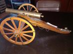 Modelbouw koperen kanon kruitkanon Napoleon., Ophalen of Verzenden, Zo goed als nieuw