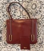 DELVAUX bordeauxrode leren tas in TB-conditie, Handtassen en Accessoires, Ophalen of Verzenden