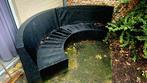 Salon de jardin en demi-cercle - 2 pièces + 2 coussins de si, Jardin & Terrasse, Étangs, Enlèvement