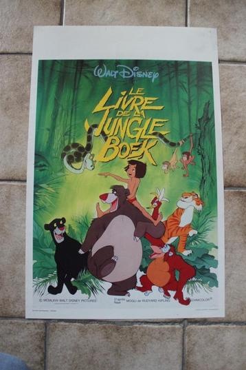 filmaffiche The Jungle Book Walt Disney filmposter beschikbaar voor biedingen