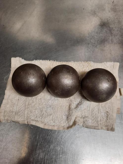 OBUT petanqueballen 690gr., Sport en Fitness, Overige Sport en Fitness, Gebruikt, Ophalen