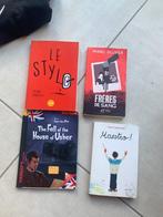 3 livres de poche : Le Stylo-Maestro -The fall of the House, Comme neuf, Non-fiction, Enlèvement ou Envoi