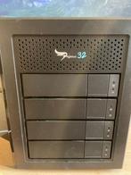 Promise Pegasus 32 incl 4x4TB Raid Opslag, Computers en Software, Harde schijven, Desktop, Extern, Gebruikt, Promise Pegasus